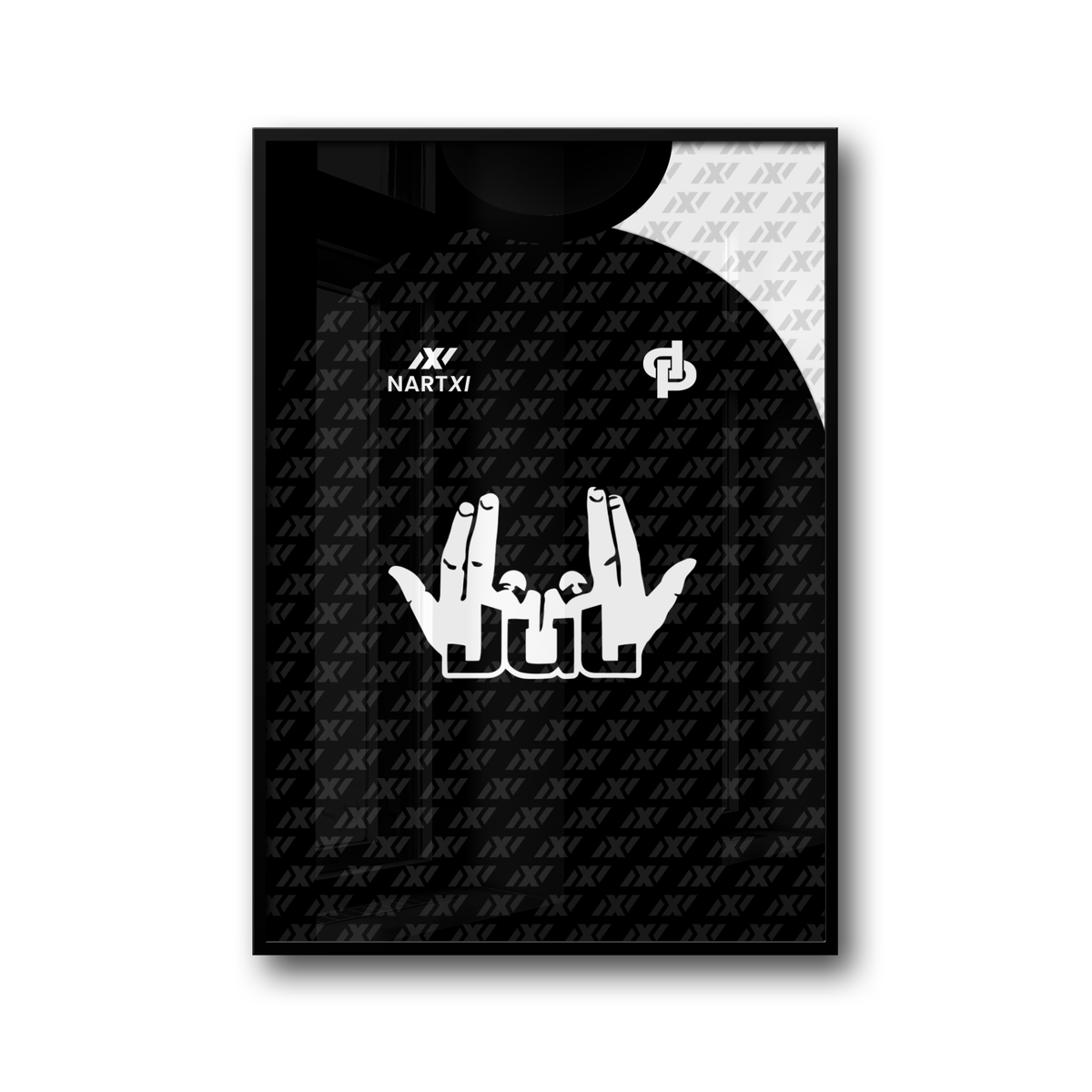 JUL SIGNE MAINS FRAMED SHIRT