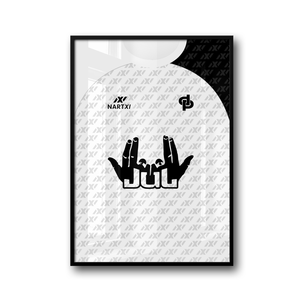 JUL SIGNE MAINS FRAMED SHIRT