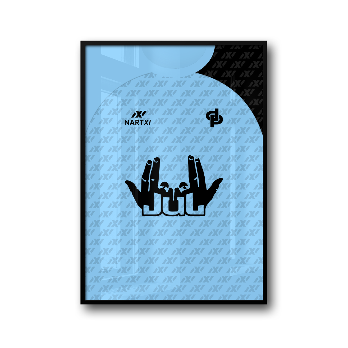 JUL SIGNE MAINS FRAMED SHIRT