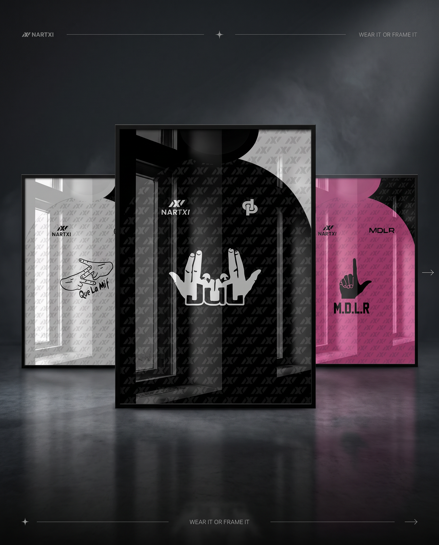 NARTXI MORAD FRAMED JERSEY