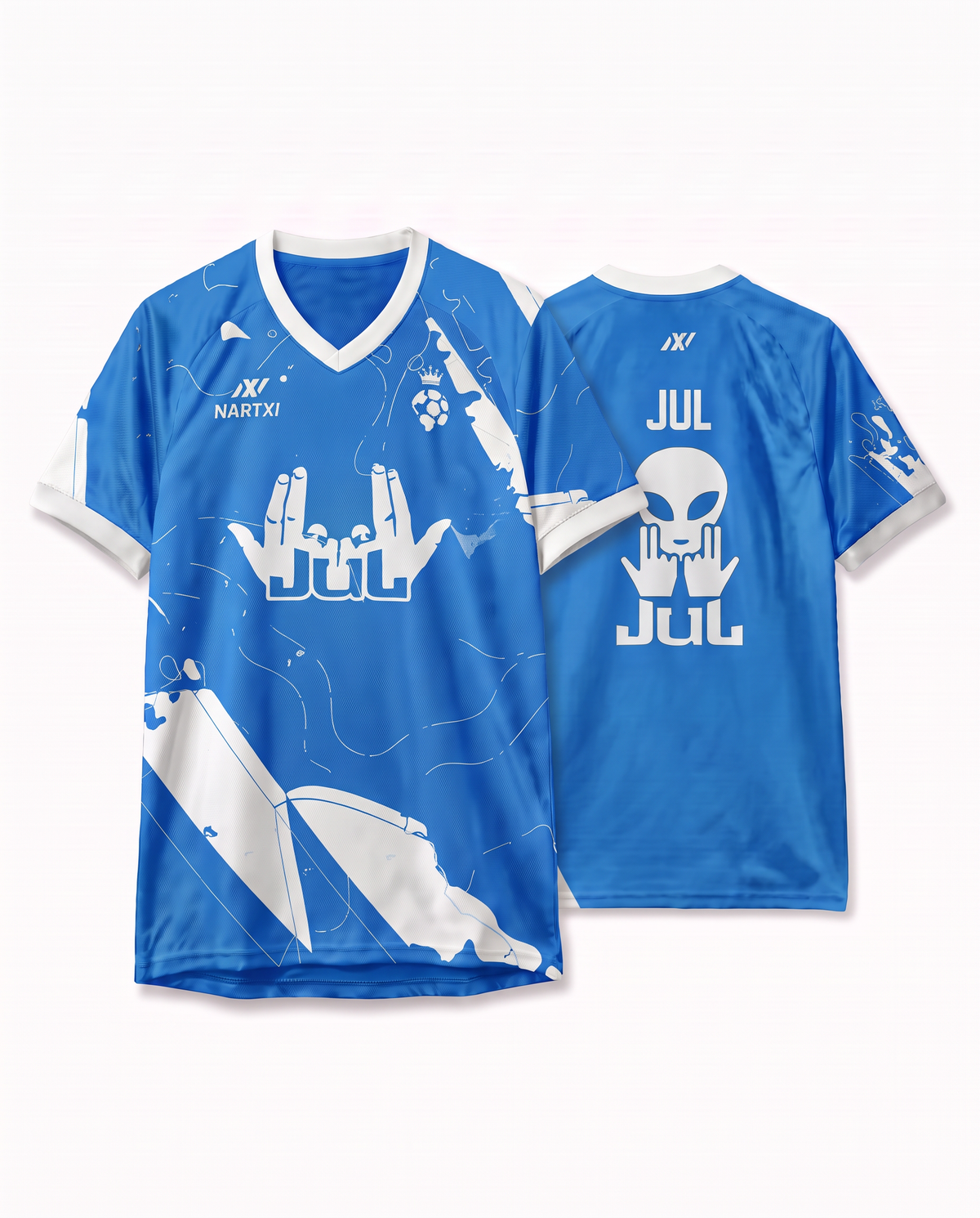 JUL SIGNE MAINS JERSEY XII