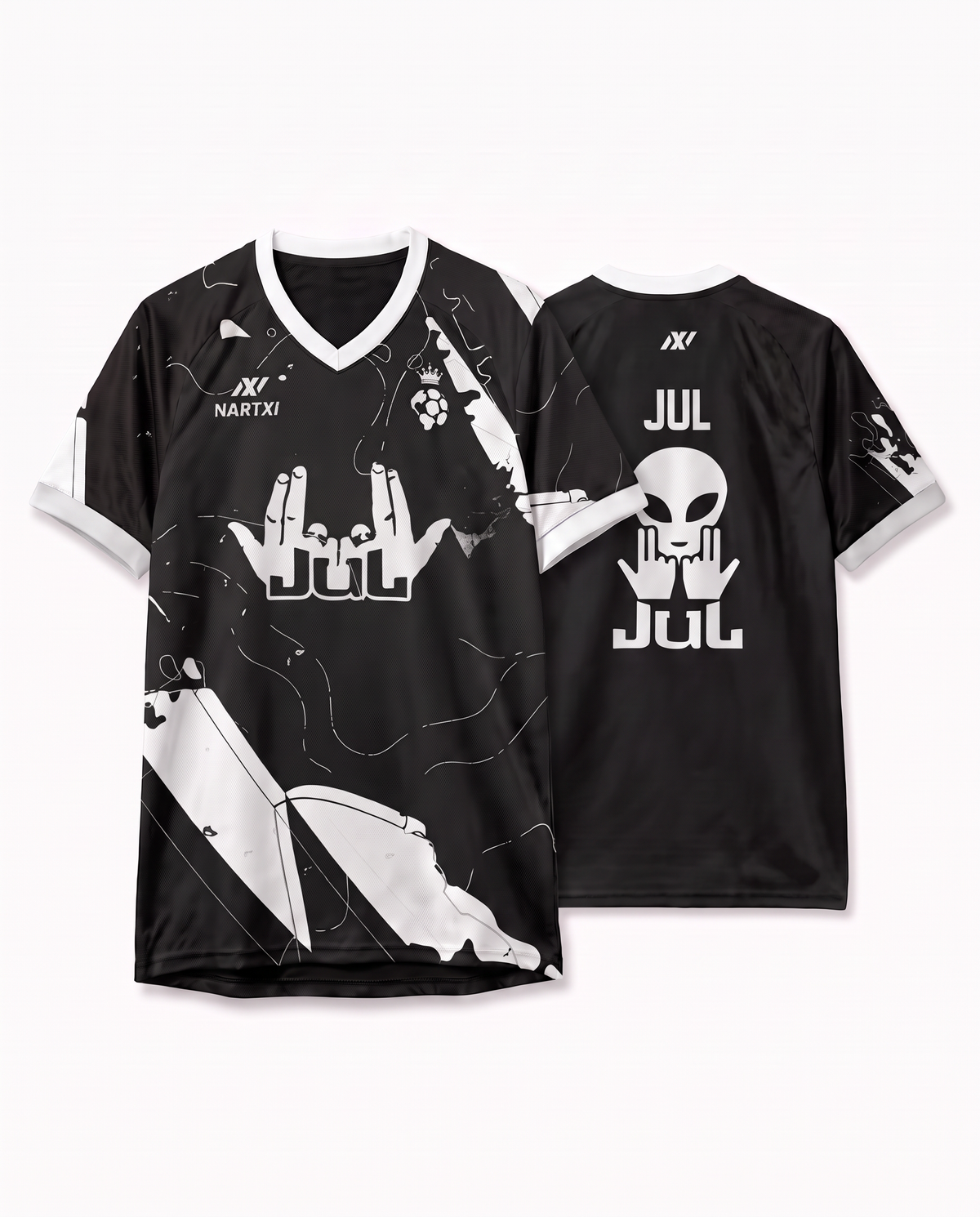 JUL SIGNE MAINS JERSEY XII