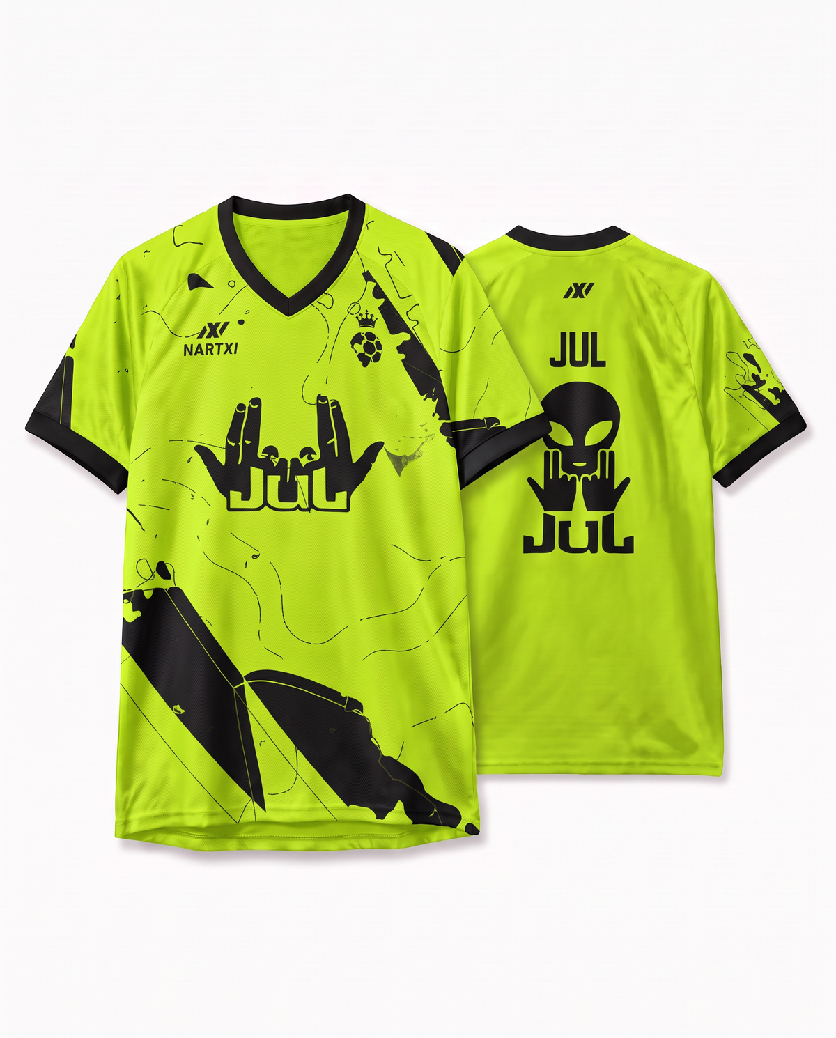 JUL SIGNE MAINS JERSEY XII